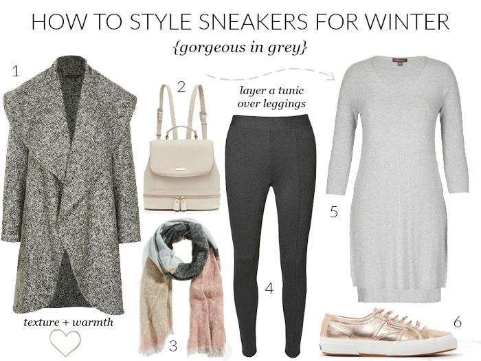 usar sneakers en invierno
