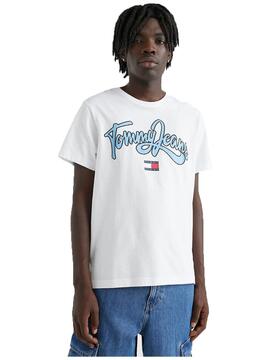 Camiseta Tommy Jeans Regular College Pop