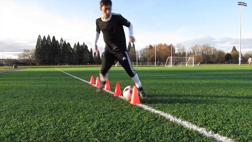 Ponerse en forma para practicar fútbol