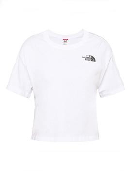 CAMISETA THE NORTH FACE W CROPPED SD TEE TNF WHITE