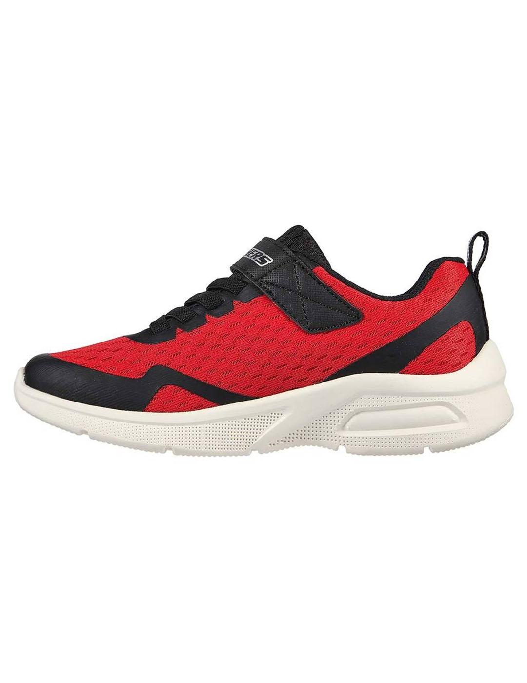 ZAPATILLA SKECHERS MICROSPEC MAX RED/BLACK