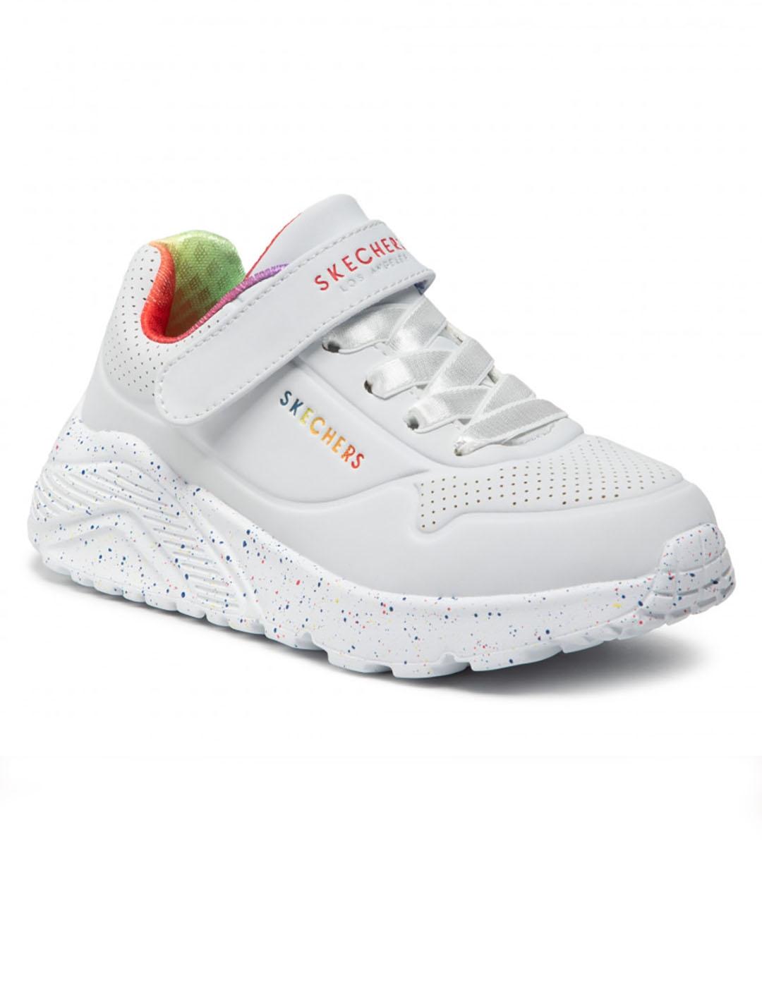 ZAPATILLA SKECHERS UNO LITE-RAINBOW SPECKS