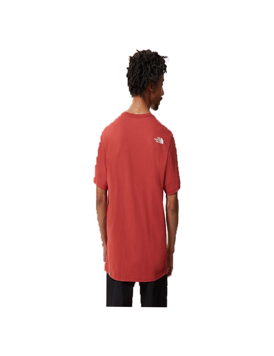 CAMISETA THE NORTH FACE M S/S EASY TEE TANDORI SPCE RD