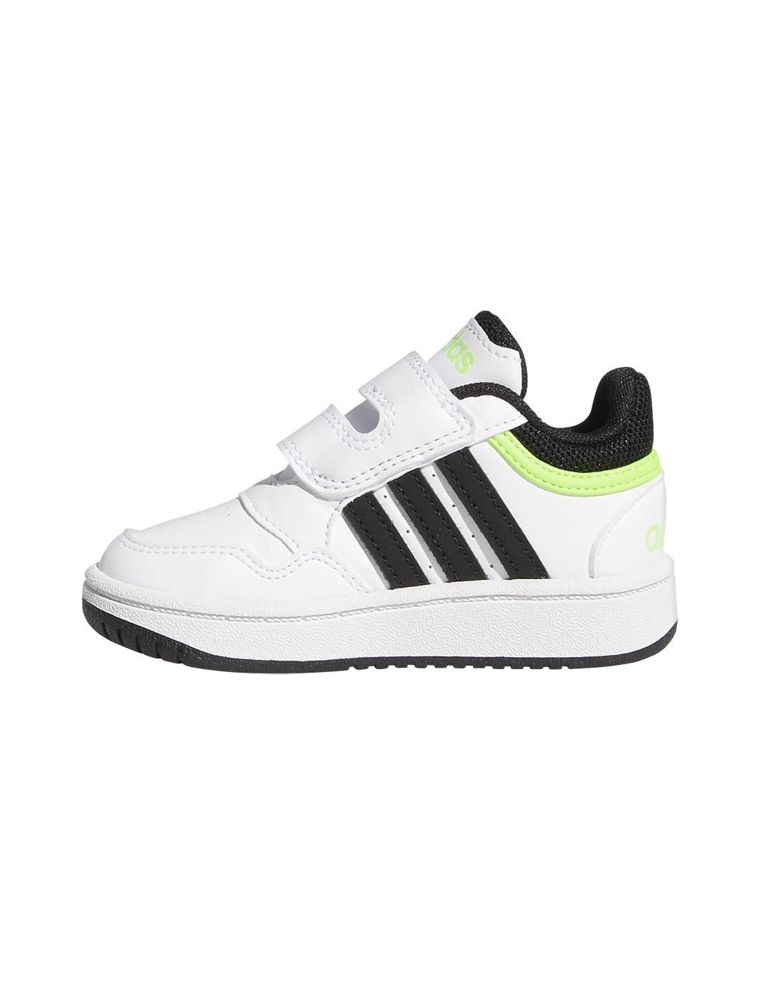 ZAPATILLA ADIDAS HOOPS 3.0 CF I FTWWHT/CBLACK/SGREEN