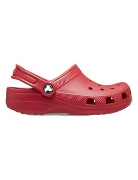 Zueco Crocs classic clog k varsity red