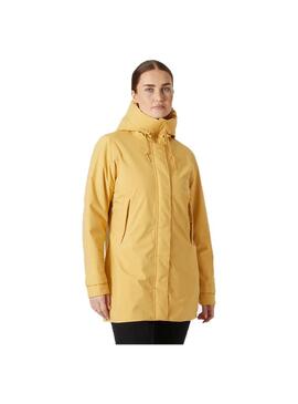 Abrigo Helly hansen w victoria ins mid rain jacket