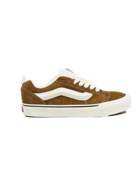 Zapatilla Vans knu skool pig suede brown