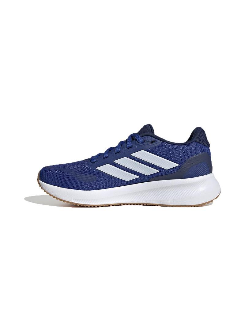 Zapatilla Adidas runfalcon 5J ROYBLU/FTWWHT