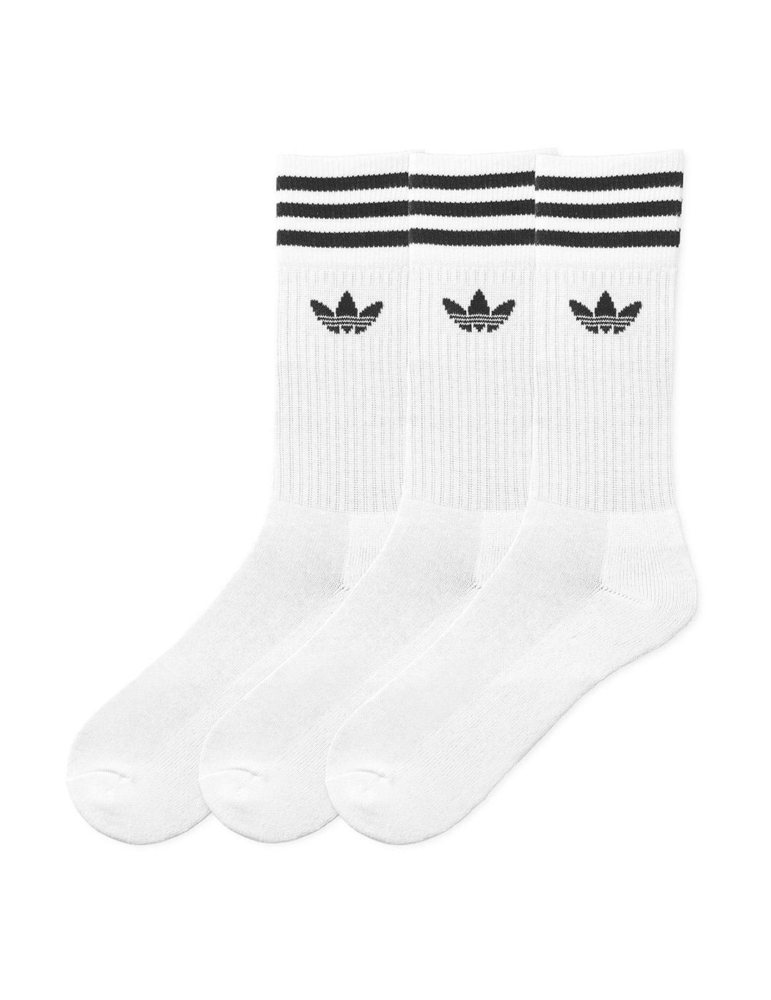 CALCETINES ADIDAS SOLID CREW SOCK