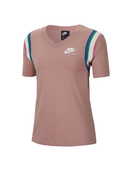 Camiseta Nike NSW Heritage Top rosa