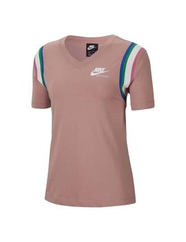 Camiseta Nike NSW Heritage Top rosa