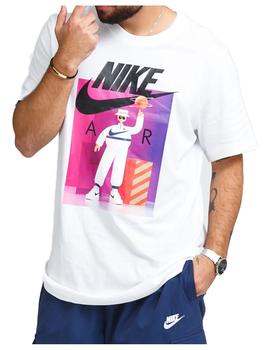 Camiseta blanca Nike Sportwear Shirt Print para adulto.