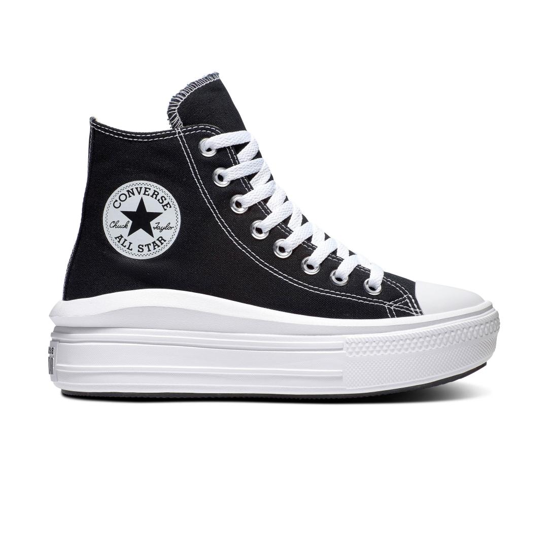 Zapatilla Converse Move Hi Black Natural Ivo
