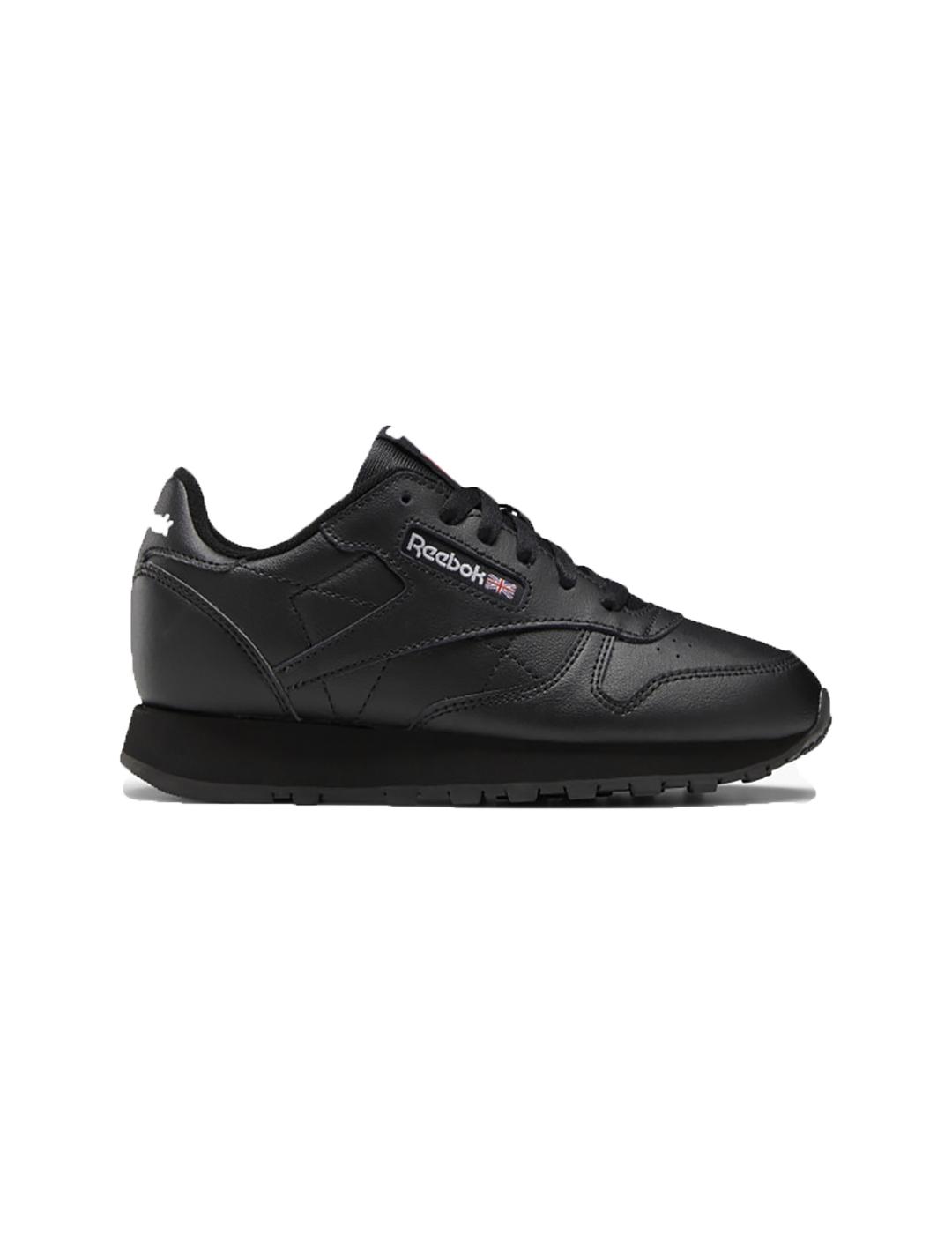 ZAPATILLA REEBOK CL LTHR CBLACK/CBLACK/CBLACK