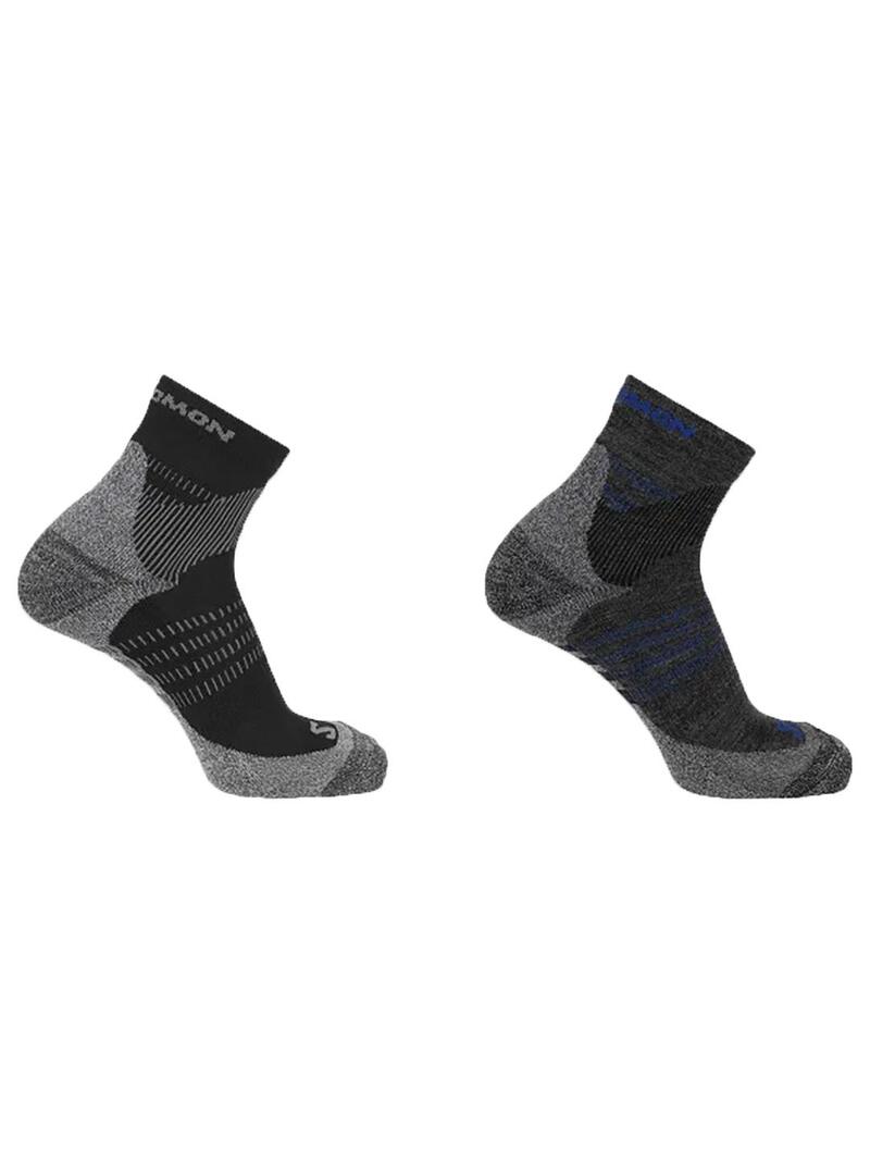 Calcetín Salomon x ultra access quarter 2-pack