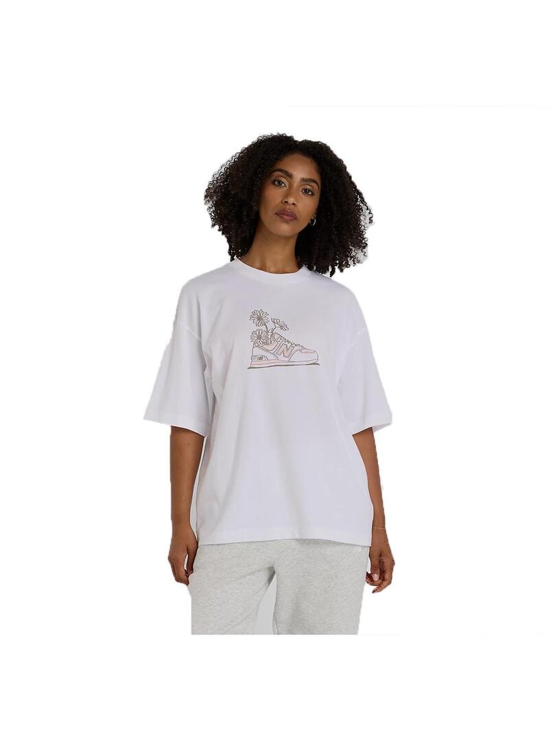 Camiseta New balance oversize flo ss