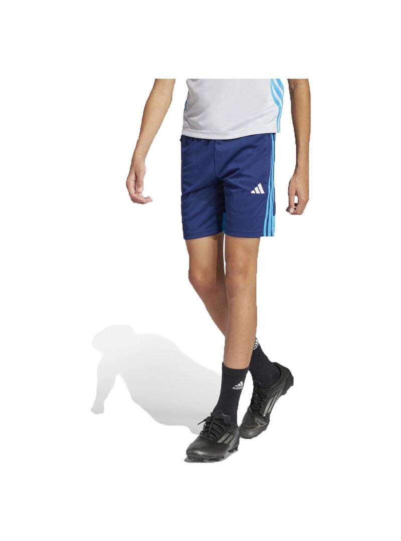 Pantalón corto Adidas tiro es short y dkblue/shocya/white