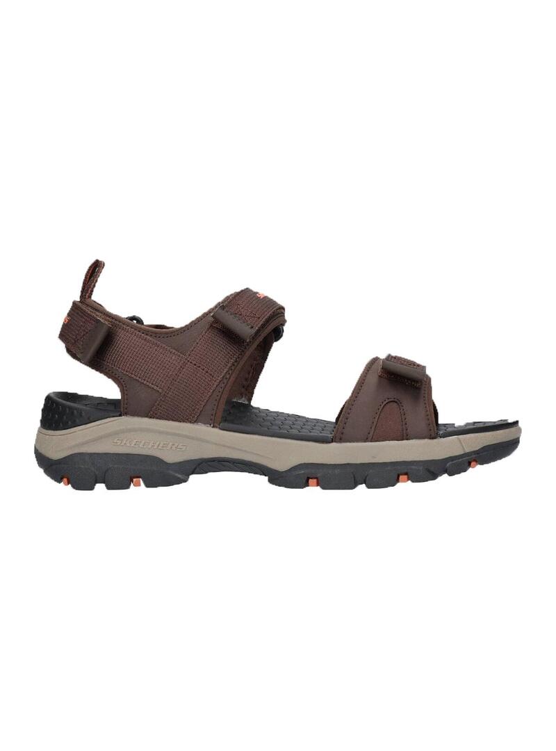 Sandalia Skechers tresmen-ryer chocolate