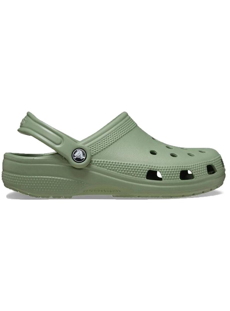 Zueco Crocs classic U Moss
