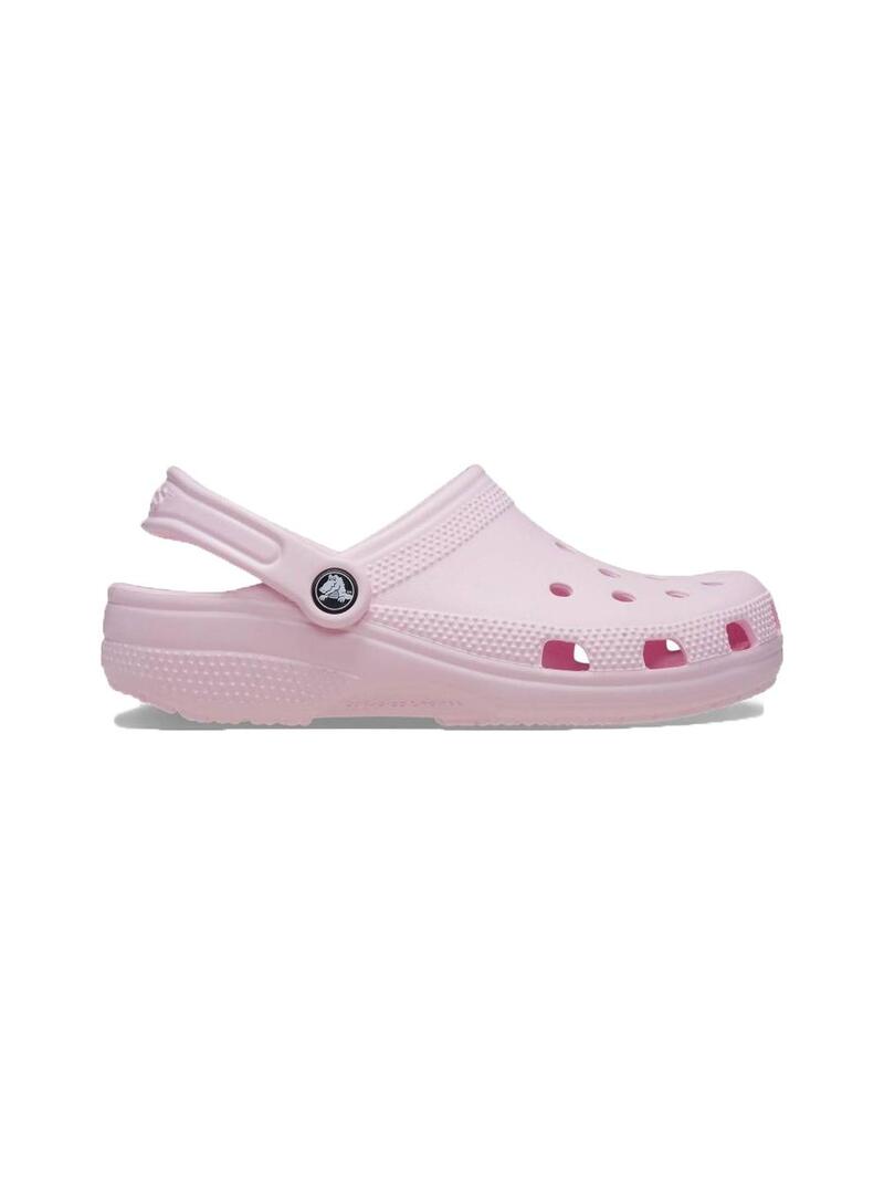 Zueco Crocs classic u pink milk
