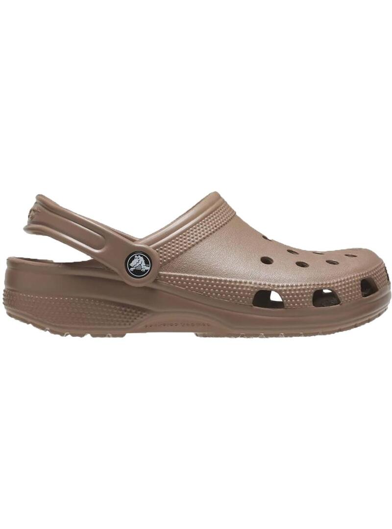 Zueco Crocs classic u latte