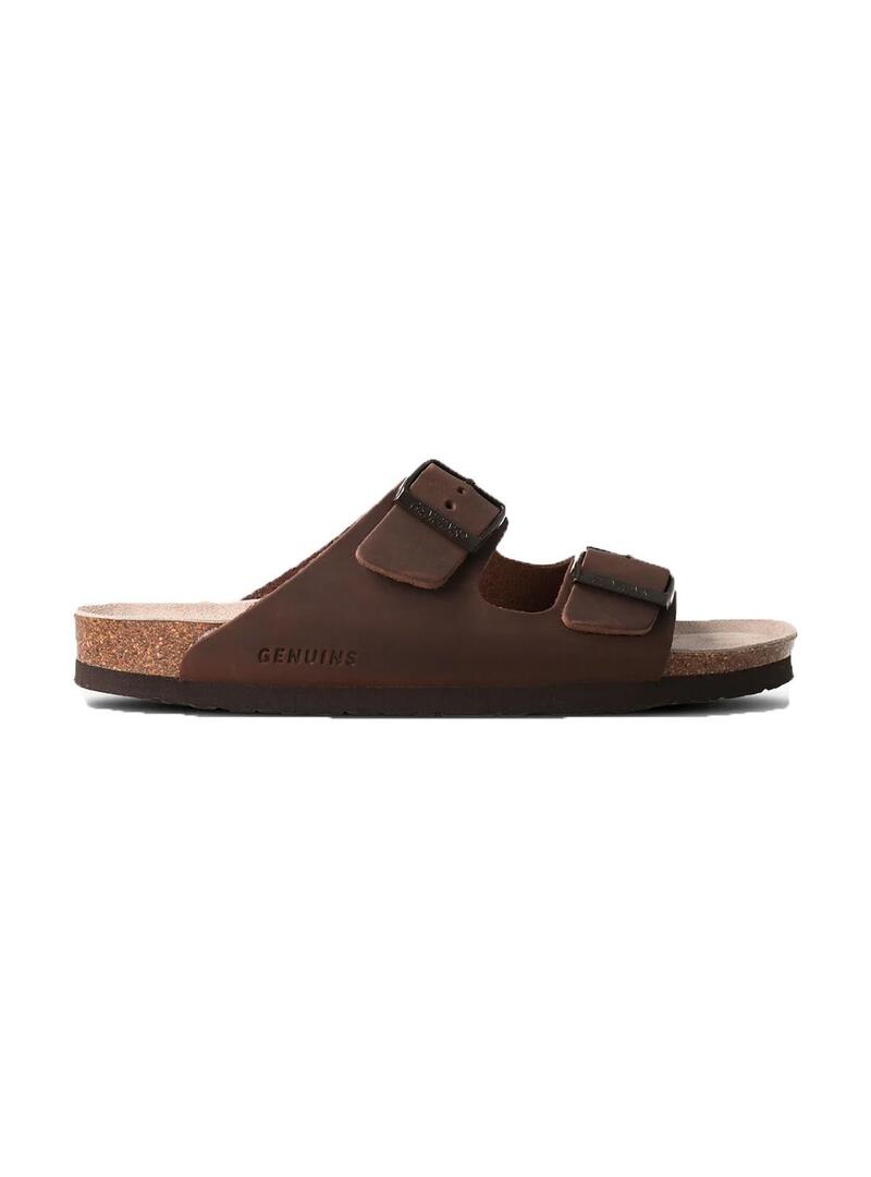 Zueco Genuins Hawaii Oiled Leather Habana