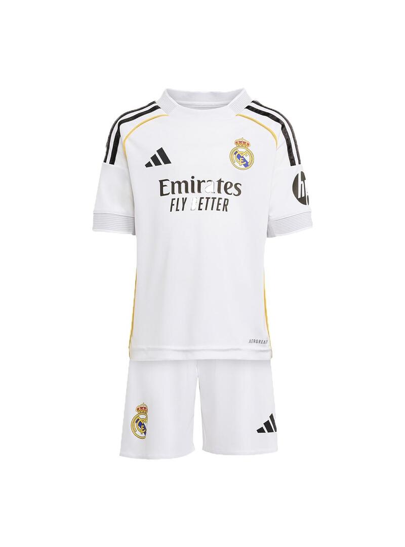Conjunto Adidas Real Madrid 2025/2026 Mini