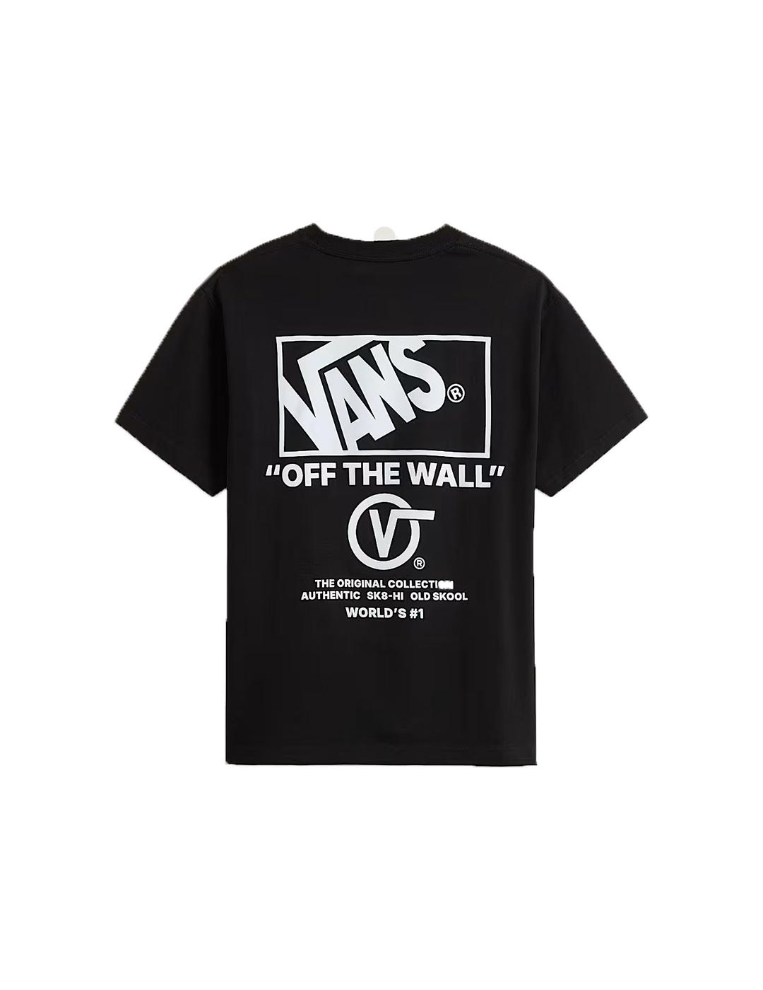 Camiseta Vans stockpile ss tee black