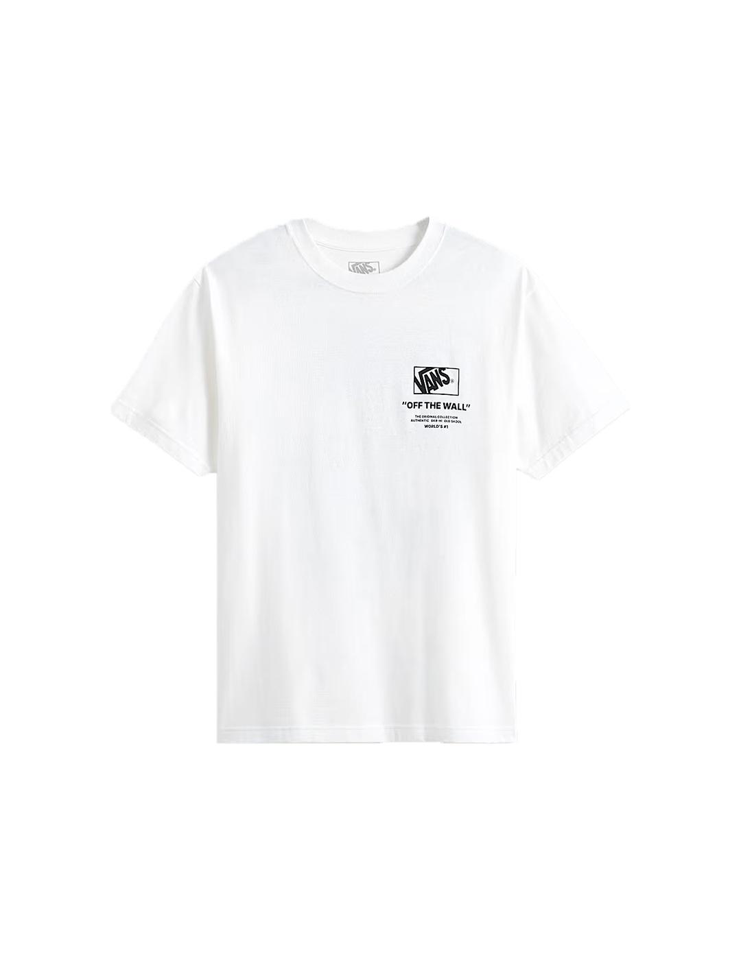 Camiseta Vans stockpile ss tee white