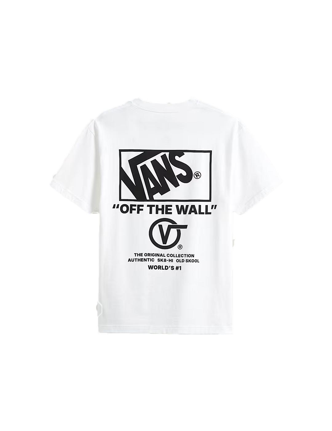 Camiseta Vans stockpile ss tee white