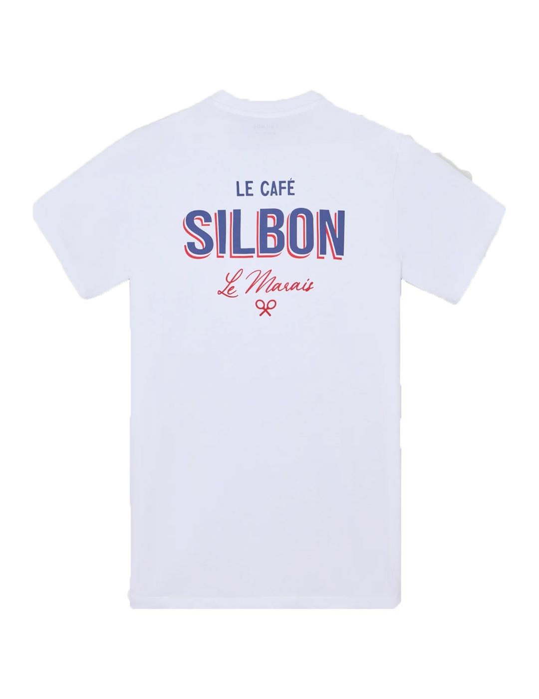 Camiseta Silbon  le marais blanca