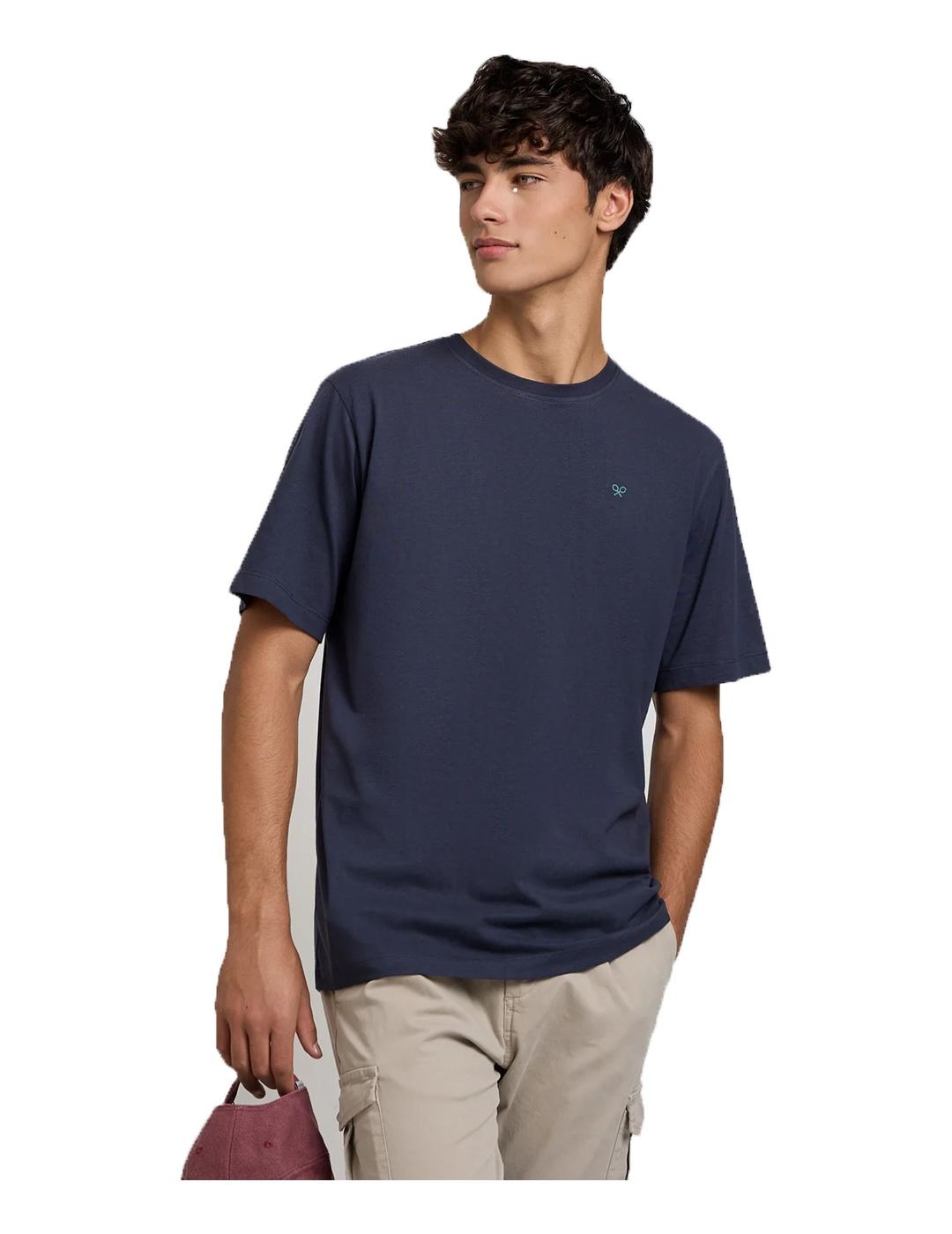 Camiseta Silbon circculo etnico multicolor azul